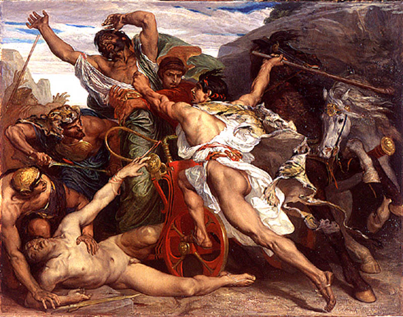 Joseph Blanc, The murder of Laïus by Oedipus