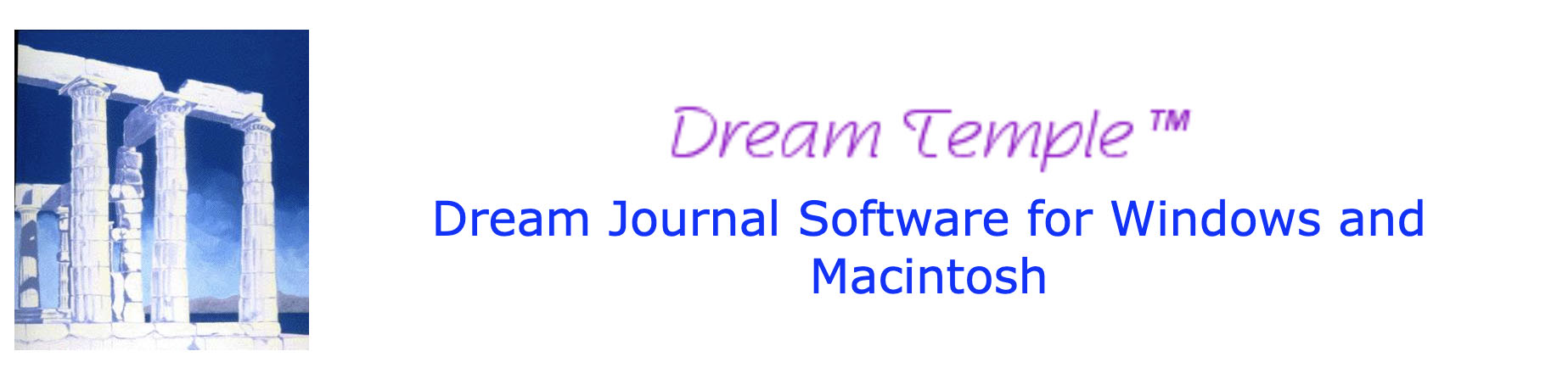 Dream Temple software header