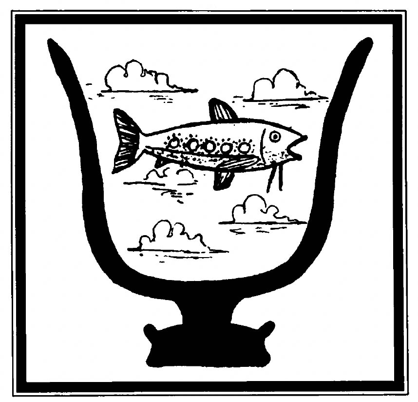fish between horns